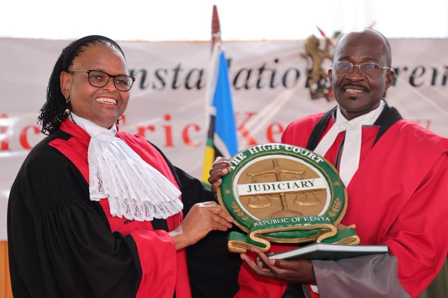 Installation ceremony of the Principal Judge of the High Court Hon. Eric Kennedy Okumu Ogola