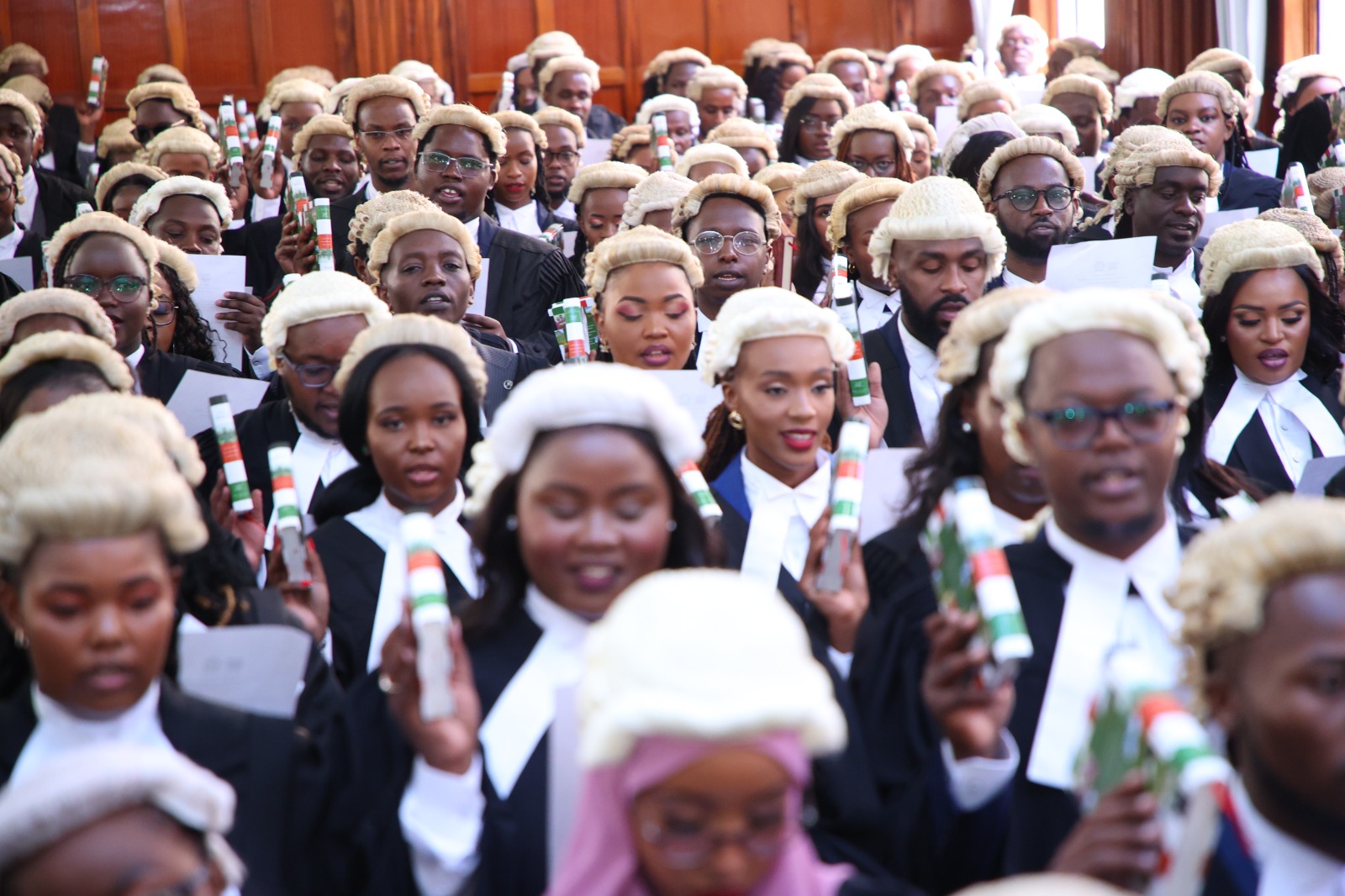 Admission of the New Advocates